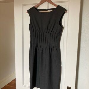 Calvin Klein dark gray sheath dress in size 6
